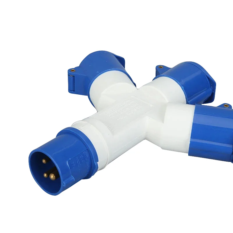 16A 3Pin 220V IP44 Waterproof Power Electrical Plug And Multi-Socket Multifunctional Male Female Industrial Field Connector
16A 3Pin 220V IP44 Waterproof Power Electrical Plug And Multi-Socket Multifunctional Male Female Industrial Field Connector