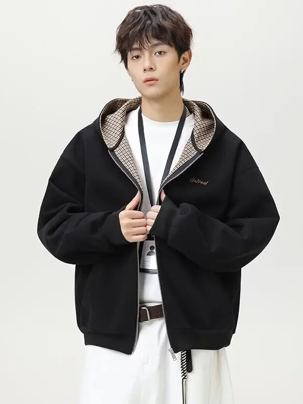 Heavyweight Embroidered Hooded Open Cardigan Sweatirt Men's Casual Loose Versatile Outerwear Autumn Seasonal Trendy America...
Heavyweight Embroidered Hooded Open Cardigan Sweatirt Men's Casual Loose Versatile Outerwear Autumn Seasonal Trendy America...
