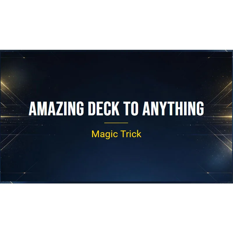 Удивительный трюк: превратите карты в любой предмет. | Трюк для магии ближнего и уличного магов
Удивительный трюк: превратите карты в любой предмет. | Трюк для магии ближнего и уличного магов