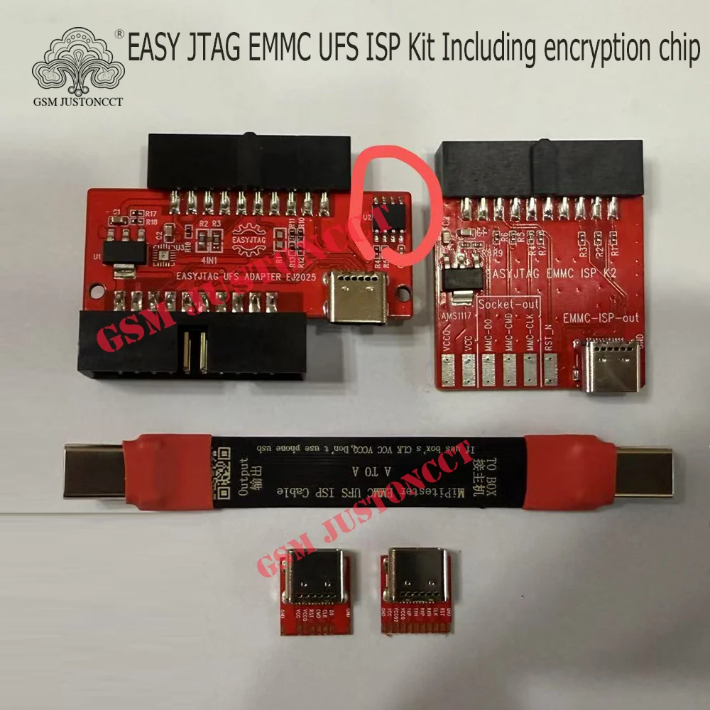 Mipi easy j-tag ufs easy j-tag emmc adapter with u2 ic easy isp work with easy j-tag plus box
Mipi easy j-tag ufs easy j-tag emmc adapter with u2 ic easy isp work with easy j-tag plus box