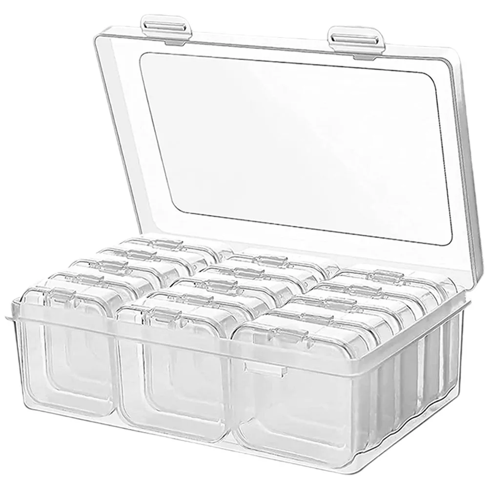 1 Set Transparent Jewelry Divider Box Portable Storage Container Multi-Grid Earring Necklace Bracelet Holder Bead Organizer Case
1 Set Transparent Jewelry Divider Box Portable Storage Container Multi-Grid Earring Necklace Bracelet Holder Bead Organizer Case