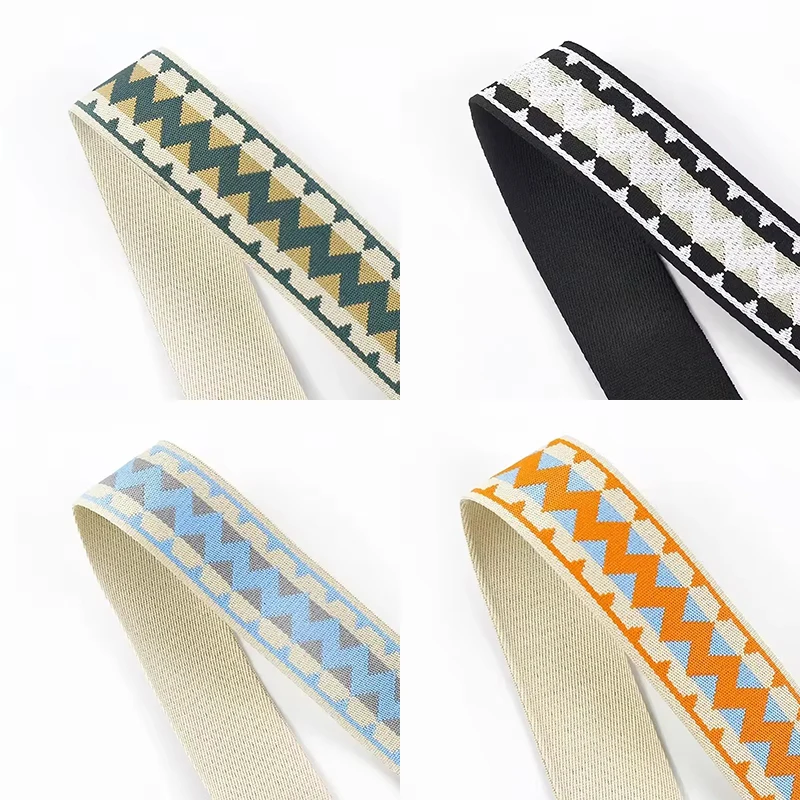 2/5M 38/50mm Jacquard Webbing for Bag Straps Backpack Lashing Strap Belt Sling Decorative Braid Band DIY Sewing Accessories
2/5M 38/50mm Jacquard Webbing for Bag Straps Backpack Lashing Strap Belt Sling Decorative Braid Band DIY Sewing Accessories