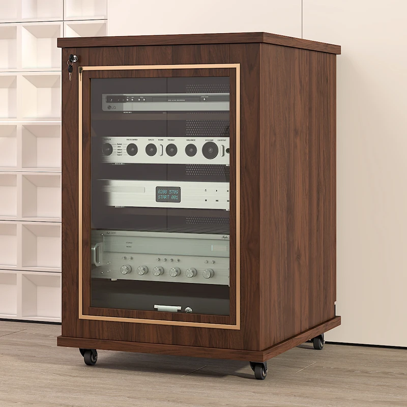 Audio cabinet Cinema KTV professional power amplifier rack Equipment cabinet with U-strip audio-visual cabinet
Audio cabinet Cinema KTV professional power amplifier rack Equipment cabinet with U-strip audio-visual cabinet