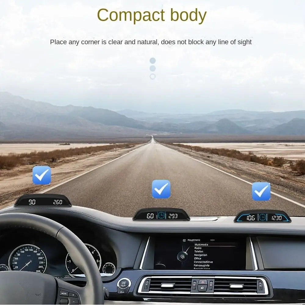 Multi-function HUD Display Plug And Play Smart Digital Speedometer Tachometer with USB Port Car Electronics Accessories
Multi-function HUD Display Plug And Play Smart Digital Speedometer Tachometer with USB Port Car Electronics Accessories