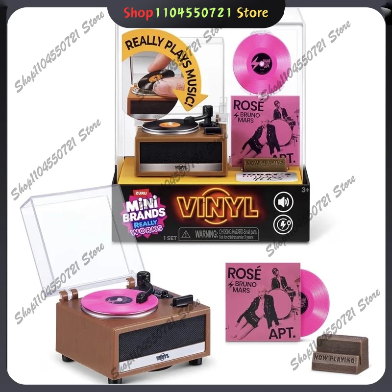Zuru Mini Brands Surprise Ball Really Works Miniature Vinyl Record Dollhouse Prop Collectible Blind Toy Adult Collectors
Zuru Mini Brands Surprise Ball Really Works Miniature Vinyl Record Dollhouse Prop Collectible Blind Toy Adult Collectors