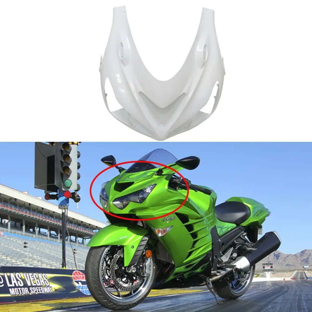 New Unpainted Upper Front Cowl Nose Fairing For Kawasaki Ninja ZX14R 2012 2013 2014 2015 2016 2017
New Unpainted Upper Front Cowl Nose Fairing For Kawasaki Ninja ZX14R 2012 2013 2014 2015 2016 2017