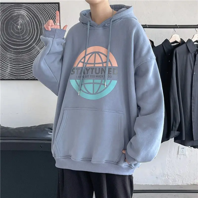100% cotton men hooded sweatshirt loose Korean style trendy brand couple wear autumn and winter velvet thickened jacket anime
100% cotton men hooded sweatshirt loose Korean style trendy brand couple wear autumn and winter velvet thickened jacket anime