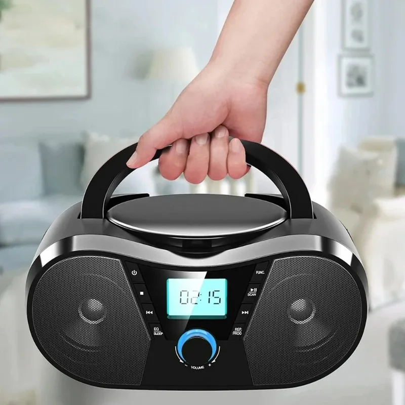 Boombox Cassette Player X9D CD Player with FM Radio Bluetooth USB MP3 Stereo Music CD Boombox with 3.5mm Aux Jack
Boombox Cassette Player X9D CD Player with FM Radio Bluetooth USB MP3 Stereo Music CD Boombox with 3.5mm Aux Jack