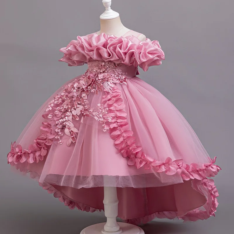 4-12 years old children's Sequin long sleeve Princess Dress Girls' fashion embroidery bow pompous skirt banquet formal dress
4-12 years old children's Sequin long sleeve Princess Dress Girls' fashion embroidery bow pompous skirt banquet formal dress