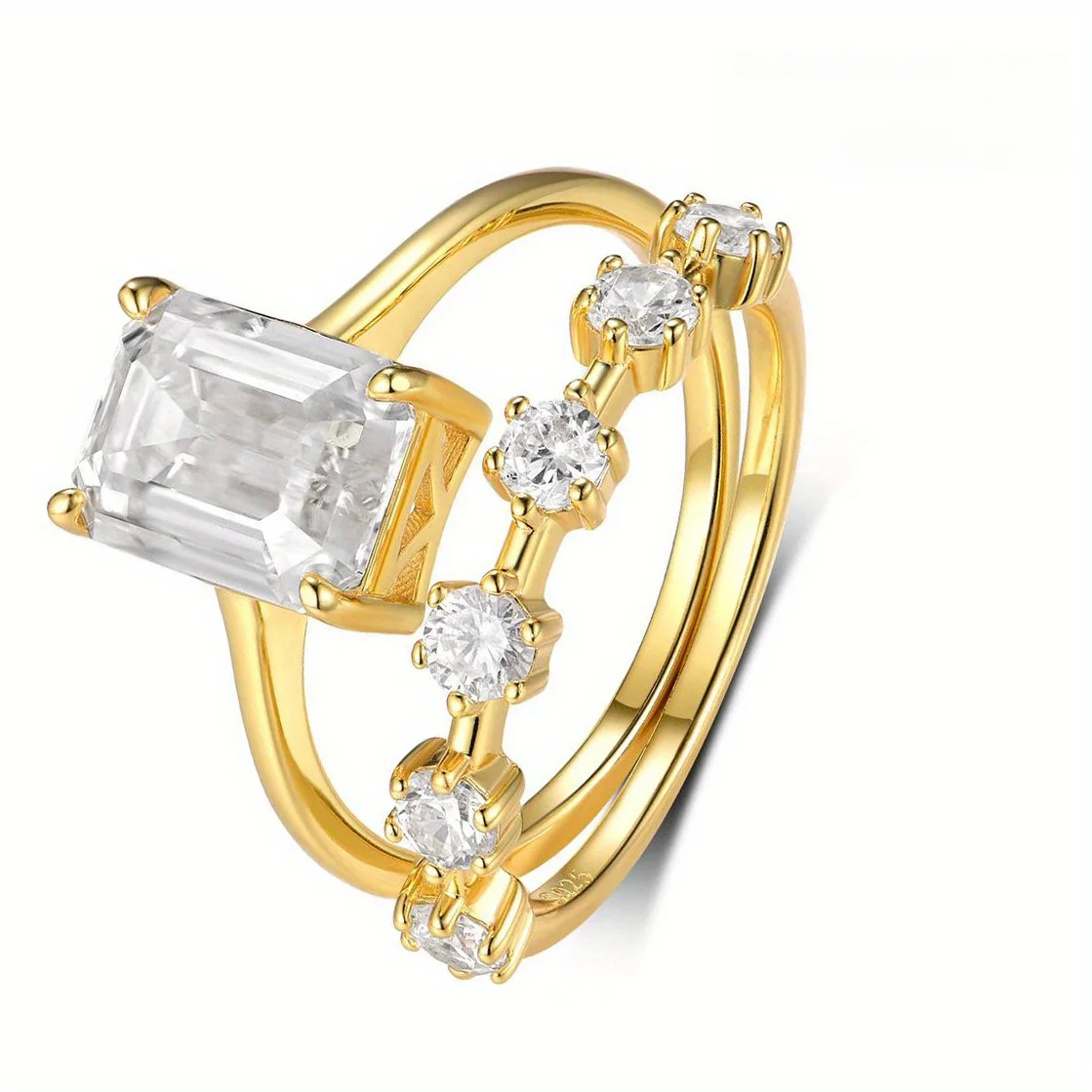 Прямоугольное кольцо из стерлингового серебра 925 пробы с муассанитом 3,5 карата, ювелирные изделия с покрытием из 18-каратного золота, подходит для подарка на годовщину
Прямоугольное кольцо из стерлингового серебра 925 пробы с муассанитом 3,5 карата, ювелирные изделия с покрытием из 18-каратного золота, подходит для подарка на годовщину