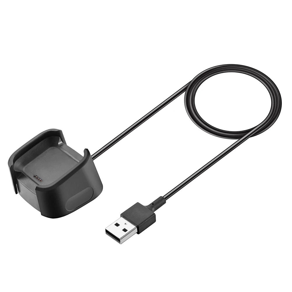 Универсальное зарядное устройство для умных часов Fitbit Versa Lite/Versa с USB-кабелем длиной 1 м
Универсальное зарядное устройство для умных часов Fitbit Versa Lite/Versa с USB-кабелем длиной 1 м
