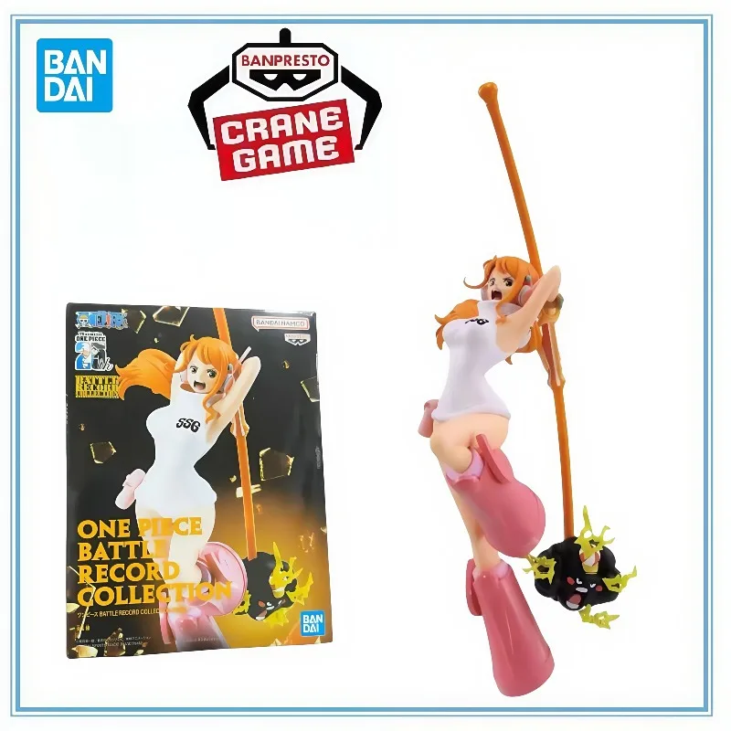 BANDAI в наличии, натуральная коллекция Banpresto One Piece Battle Record, аниме-фигурки Nami, модель Collectio, игрушечная модель, игрушки 
BANDAI в наличии, натуральная коллекция Banpresto One Piece Battle Record, аниме-фигурки Nami, модель Collectio, игрушечная модель, игрушки