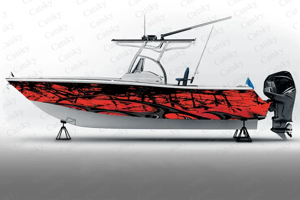 Vector colorful stripes geometric abstraction Boat Sticker Packaging Fish Boat Vinyl Modified Waterproof Decorative Boat Decals
Vector colorful stripes geometric abstraction Boat Sticker Packaging Fish Boat Vinyl Modified Waterproof Decorative Boat Decals