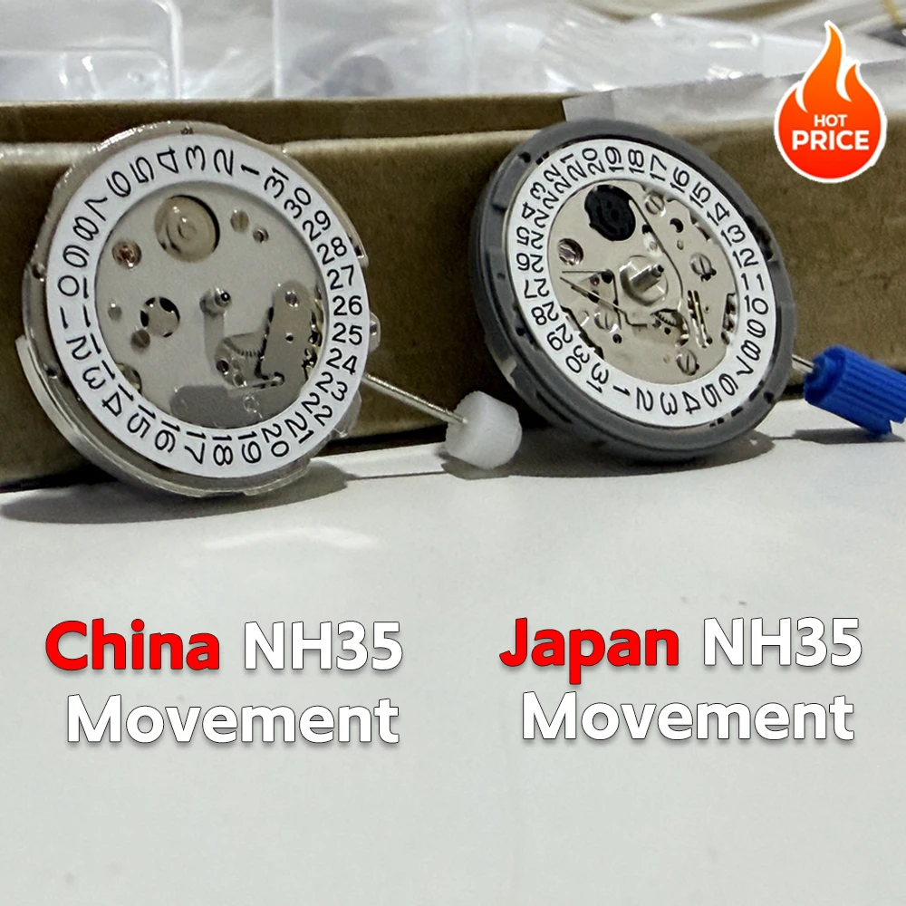 Japan Genuine/China NH35 Movement Can Replace NH35 Movement Date At 3 o'clock Calendar High Accuracy Automatic Mechanical NH35A
Japan Genuine/China NH35 Movement Can Replace NH35 Movement Date At 3 o'clock Calendar High Accuracy Automatic Mechanical NH35A