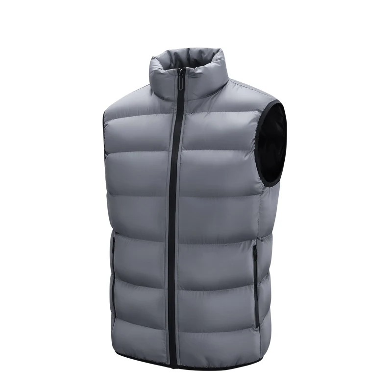 Stand Collar Autumn Winter Men Vest Windproof Sleeveless Jackets Men Waistcoat Casual Warm Cotton-Padded All-match Clothing
Stand Collar Autumn Winter Men Vest Windproof Sleeveless Jackets Men Waistcoat Casual Warm Cotton-Padded All-match Clothing