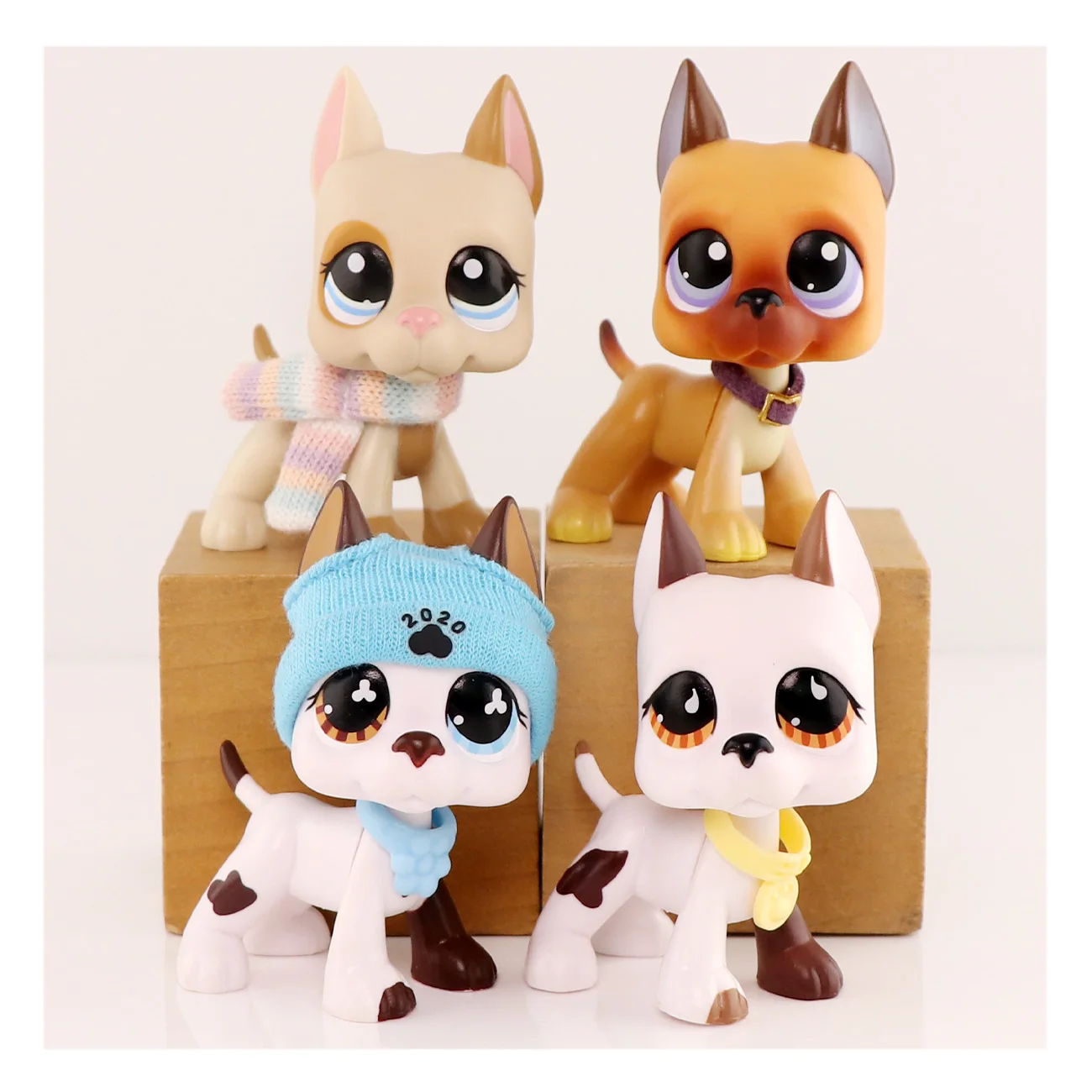 4PCS Mini Shop Pet Figure Toys Great Dane Dog 244 577 1647 750 with Accessories Rare Kids Gift Cute Toy Collectable
4PCS Mini Shop Pet Figure Toys Great Dane Dog 244 577 1647 750 with Accessories Rare Kids Gift Cute Toy Collectable