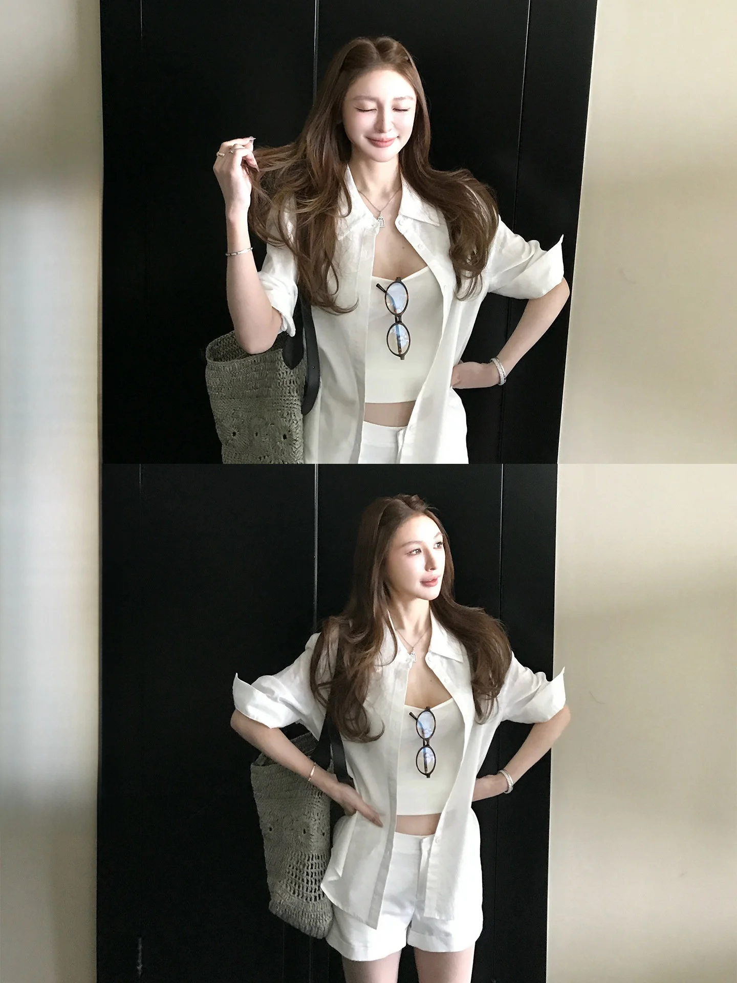 Skk Store Chic Minimalist Cotton Linen Shirt Set Handrolled Sleeve Retro Style Women's Comfortable Breathable Long Sleeve Shirt
Skk Store Chic Minimalist Cotton Linen Shirt Set Handrolled Sleeve Retro Style Women's Comfortable Breathable Long Sleeve Shirt