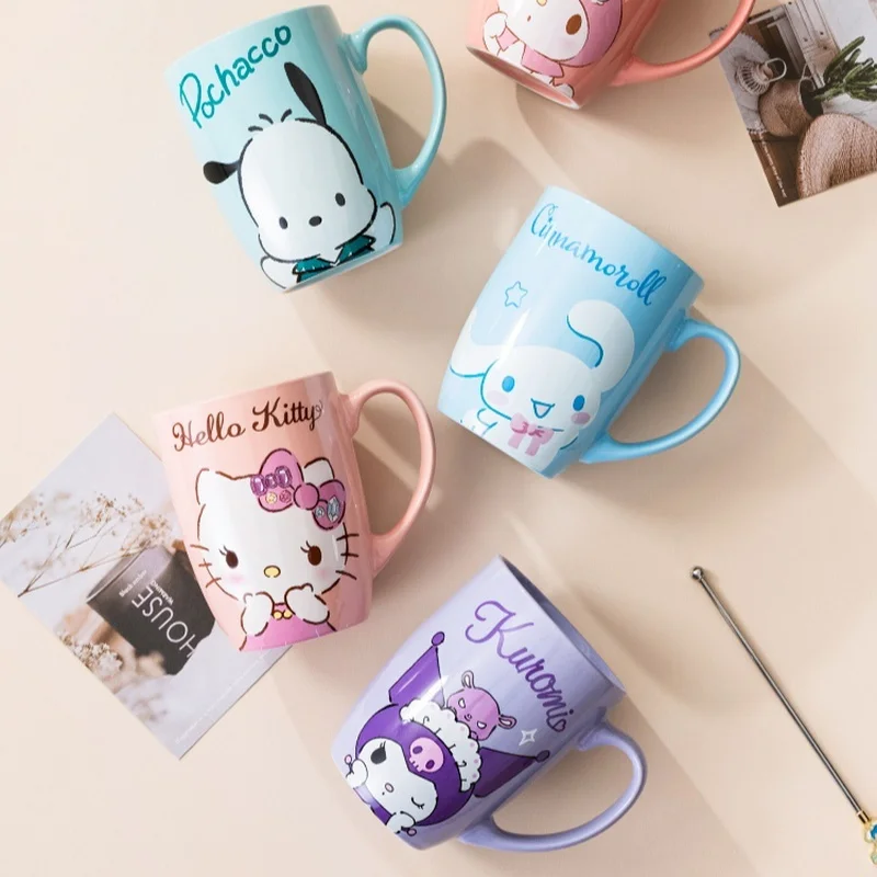 Miniso Kawaii Hello Kitty аниме My Melody Cinnamoroll мультяшная керамическая кружка модная Изысканная большая емкость чашка подарок для детей
Miniso Kawaii Hello Kitty аниме My Melody Cinnamoroll мультяшная керамическая кружка модная Изысканная большая емкость чашка подарок для детей