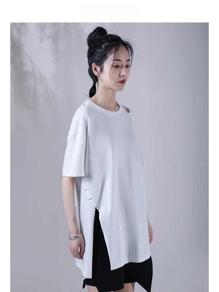 Оригинальный дизайн, женская летняя свободная футболка с эффектом похудения, художественный топ из смесового хлопка, удобная, средней длины
Оригинальный дизайн, женская летняя свободная футболка с эффектом похудения, художественный топ из смесового хлопка, удобная, средней длины