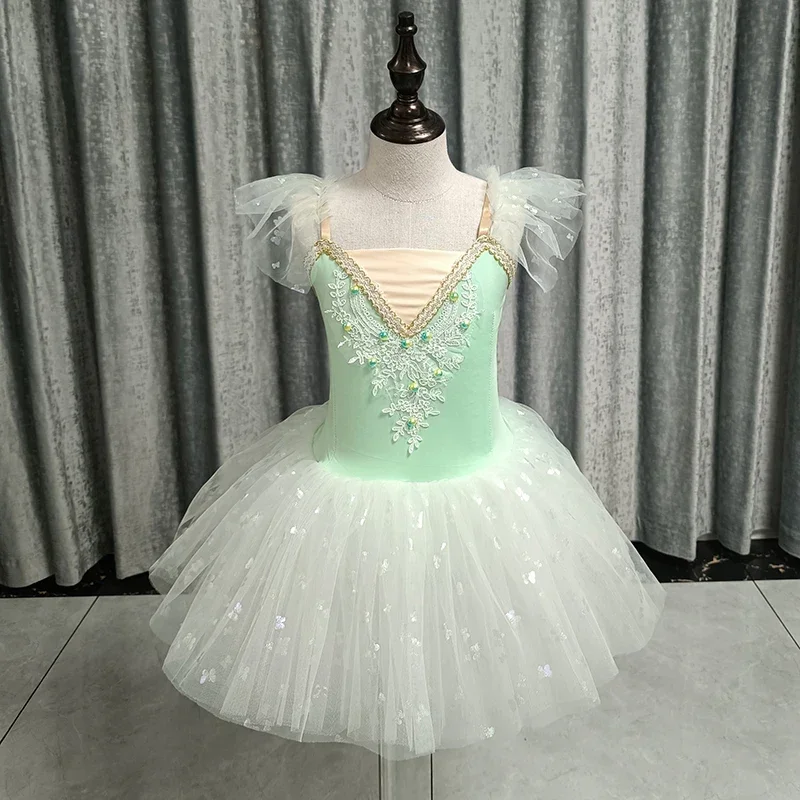 2023 New Ballerina Fairy Prom Party Costume Kids Blue Sequined Flower Dress Girls Dance Wear Gymnastic Ballet Leotard Tutu Dress
2023 New Ballerina Fairy Prom Party Costume Kids Blue Sequined Flower Dress Girls Dance Wear Gymnastic Ballet Leotard Tutu Dress