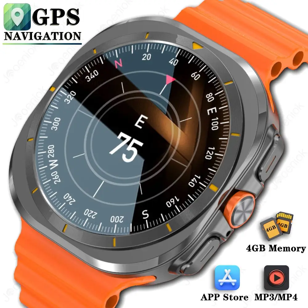 Смарт-часы с GPS-навигацией для женщин, 1,32-дюймовый экран, 4 ГБ, большая память, приложение, магазин музыки, видео, загрузка изображения, умные часы для мужчин, 2025 г.
Смарт-часы с GPS-навигацией для женщин, 1,32-дюймовый экран, 4 ГБ, большая память, приложение, магазин музыки, видео, загрузка изображения, умные часы для мужчин, 2025 г.