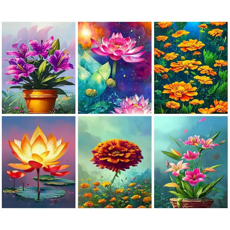 CHENISTORY Oil Painting By Number Colorful Flower DColoring By Numbers For Adults Modern Home Decoration Wall Art Gift
CHENISTORY Oil Painting By Number Colorful Flower DColoring By Numbers For Adults Modern Home Decoration Wall Art Gift