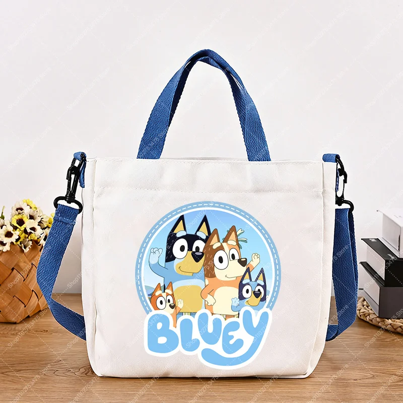 Cartoon Crossbody Bag Casual Accessories Storage Pouch Blueyi Bingos Cute Canvas Tote Bags for Boy Girl Anime Printed Handbags
Cartoon Crossbody Bag Casual Accessories Storage Pouch Blueyi Bingos Cute Canvas Tote Bags for Boy Girl Anime Printed Handbags