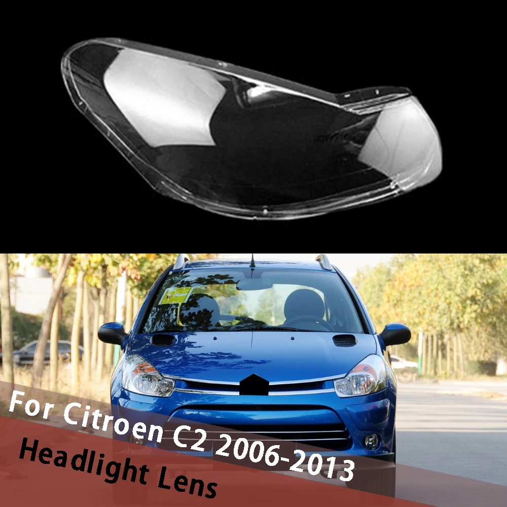 For Citroen C2 2006-2013 Car Accessory Products Replace Car Products Lampshade Headlamp Housing Car Front Headlight Lens Cover
For Citroen C2 2006-2013 Car Accessory Products Replace Car Products Lampshade Headlamp Housing Car Front Headlight Lens Cover