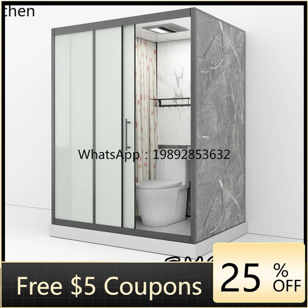 Интегрированная душевая кабина P30, готовая интегрированная ванная комната для сельских домохозяйств.
Интегрированная душевая кабина P30, готовая интегрированная ванная комната для сельских домохозяйств.