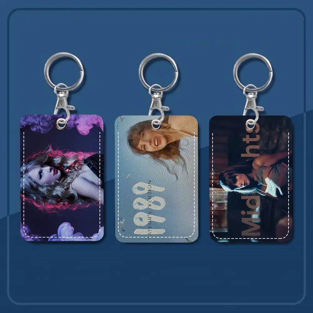 Pop Singer T-Taylor S-Swift Card Holders Student ID Card Protective Cover Cases Student Campus Access Cards Key Chain Anti-lost
Pop Singer T-Taylor S-Swift Card Holders Student ID Card Protective Cover Cases Student Campus Access Cards Key Chain Anti-lost