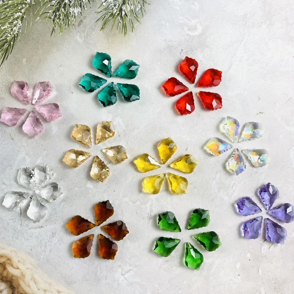 22mm 10PCS Maple Leaf Crystal Bead Prism Lighitng Suncatcher Chandelier Parts Replacement Pendant Home Decor DIY Jewelry Making
22mm 10PCS Maple Leaf Crystal Bead Prism Lighitng Suncatcher Chandelier Parts Replacement Pendant Home Decor DIY Jewelry Making