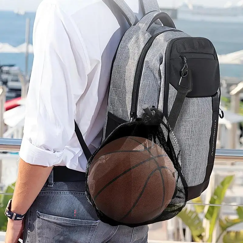 Drawstring Ball Bag Drawstring Mesh Bag For Basketball Students Training Volleyball Sports Equipment Organizer For School Gym
Drawstring Ball Bag Drawstring Mesh Bag For Basketball Students Training Volleyball Sports Equipment Organizer For School Gym