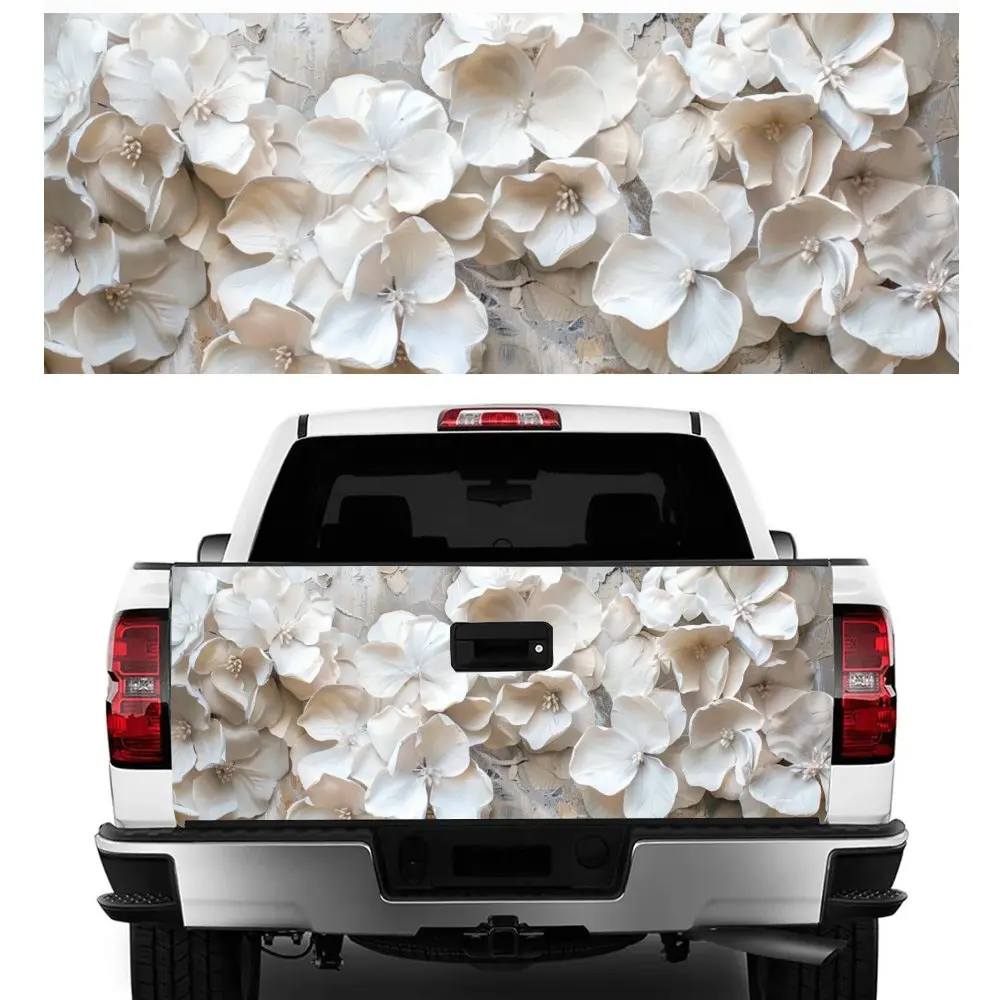 Белый цветок скульптура автомобиля хвост багажника защита Vinly наклейка автоаксессуары DIY украшение на капот наклейка для внедорожного пикапа 
Белый цветок скульптура автомобиля хвост багажника защита Vinly наклейка автоаксессуары DIY украшение на капот наклейка для внедорожного пикапа