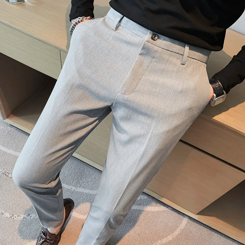 Plus Size 40 38 Men Business Social Suit Pant 2022 Autumn Formal Slim Fit Wedding Trouser Mens Brand Fashion Casual Dress Pants
Plus Size 40 38 Men Business Social Suit Pant 2022 Autumn Formal Slim Fit Wedding Trouser Mens Brand Fashion Casual Dress Pants