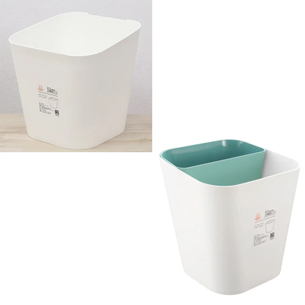 Thickened Plastic Trash Can Green Wet Dry Separation Design For Home Office Garbage Container Storage Box Bin
Thickened Plastic Trash Can Green Wet Dry Separation Design For Home Office Garbage Container Storage Box Bin