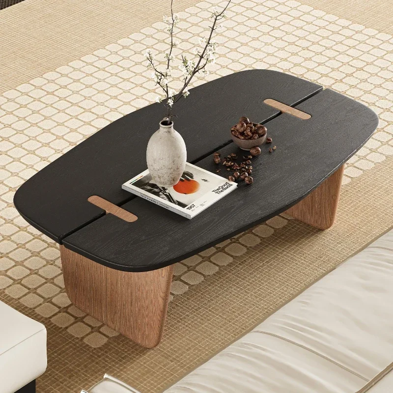 Simple creative small living room full solid wood red oak log low coffee table
Simple creative small living room full solid wood red oak log low coffee table