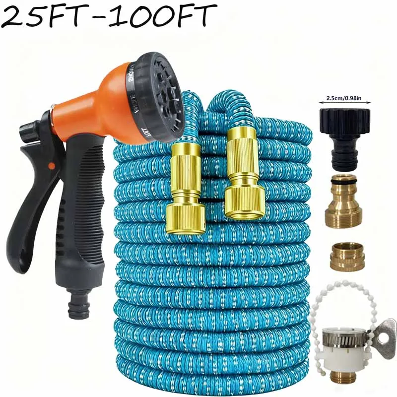 Telescopic Magic Hose High-Pressure Car Washing Device Water Gun Garden Water Pipe Household Garden Irrigation Outdoor Cleaning
Telescopic Magic Hose High-Pressure Car Washing Device Water Gun Garden Water Pipe Household Garden Irrigation Outdoor Cleaning