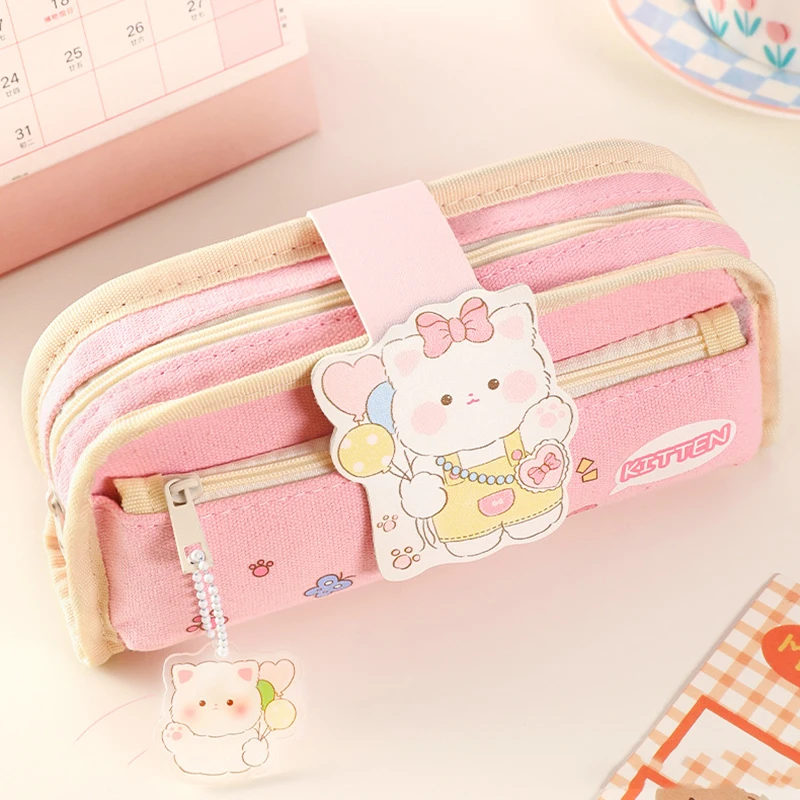 Large Capacity Cute Pencil Bag Aesthetic Pencil Pouch School Cases Canvas Cartoon Big Stationery Bag Students School Supplies
Large Capacity Cute Pencil Bag Aesthetic Pencil Pouch School Cases Canvas Cartoon Big Stationery Bag Students School Supplies