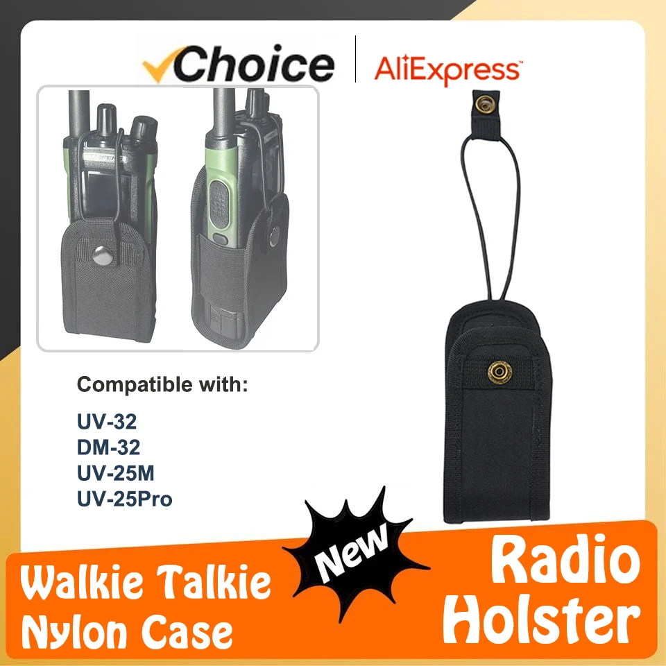 DM-32 Walkie Talkie Carry Case UV-32 Tactical Holster Molle Radios Pouch Holder Pocket Portable Outdoor Hunting Sports Waist Bag
DM-32 Walkie Talkie Carry Case UV-32 Tactical Holster Molle Radios Pouch Holder Pocket Portable Outdoor Hunting Sports Waist Bag