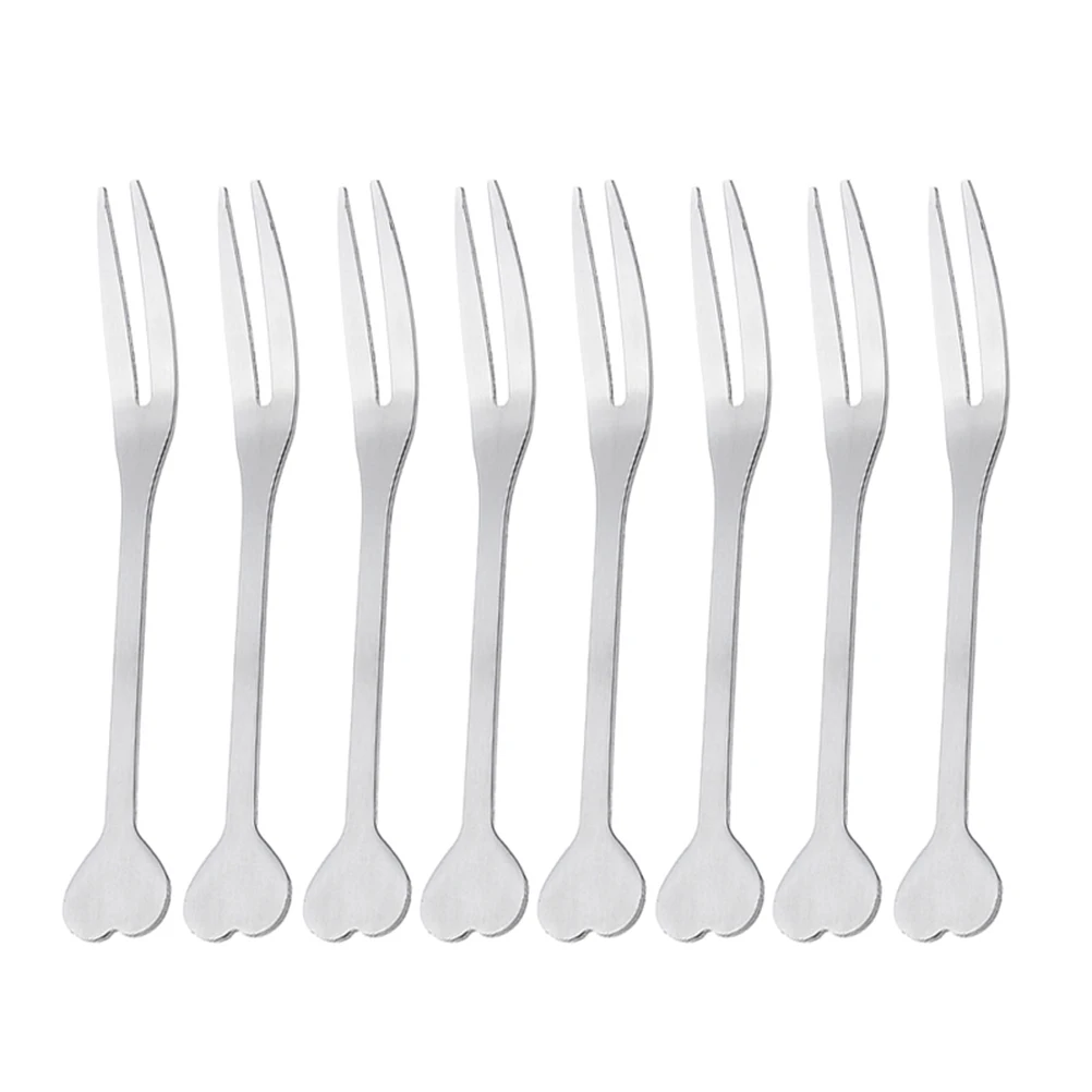 20pcs Heart Shaped Fruit Forks Stainless Steel Party Wedding Reusable Anti Rust Easy Clean Kitchen Barware Set
20pcs Heart Shaped Fruit Forks Stainless Steel Party Wedding Reusable Anti Rust Easy Clean Kitchen Barware Set