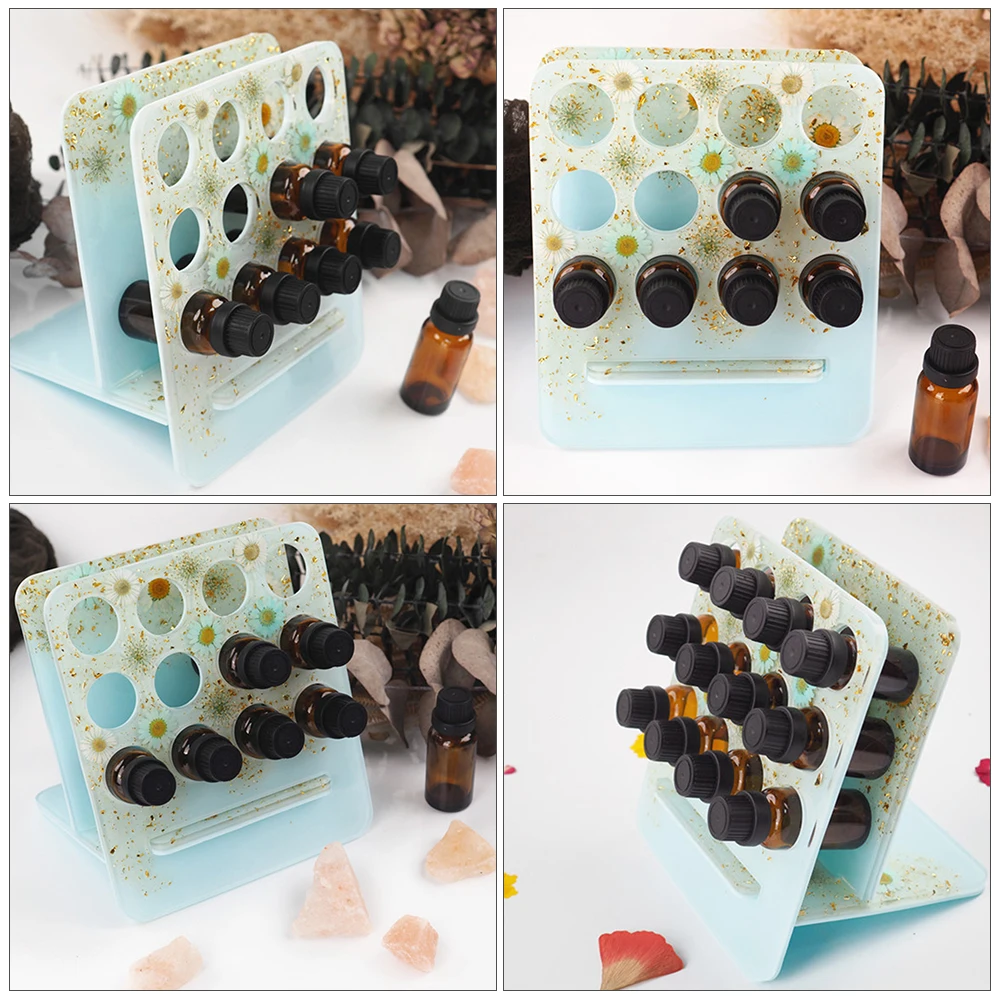 Silicone Storage Rack Mold Crystal Epoxy Bottle Shelf DIY Craft Gift High Flexibility Transparent Easy Clean Durability
Silicone Storage Rack Mold Crystal Epoxy Bottle Shelf DIY Craft Gift High Flexibility Transparent Easy Clean Durability