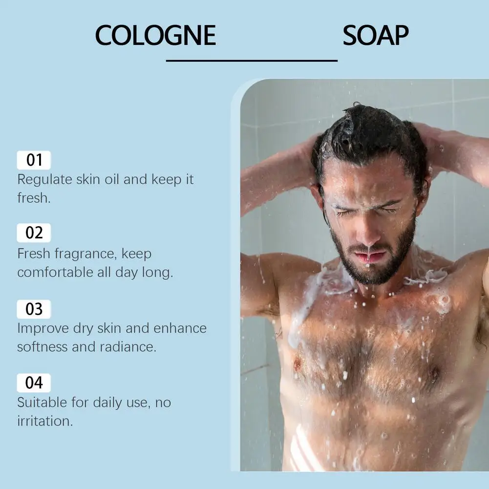 Gentle Cleansing Body Deep Cleansing Pores Shrinking Refreshing Non-oily Long Lasting Fragrance Soap Men's Fragrance Bath Soap
Gentle Cleansing Body Deep Cleansing Pores Shrinking Refreshing Non-oily Long Lasting Fragrance Soap Men's Fragrance Bath Soap