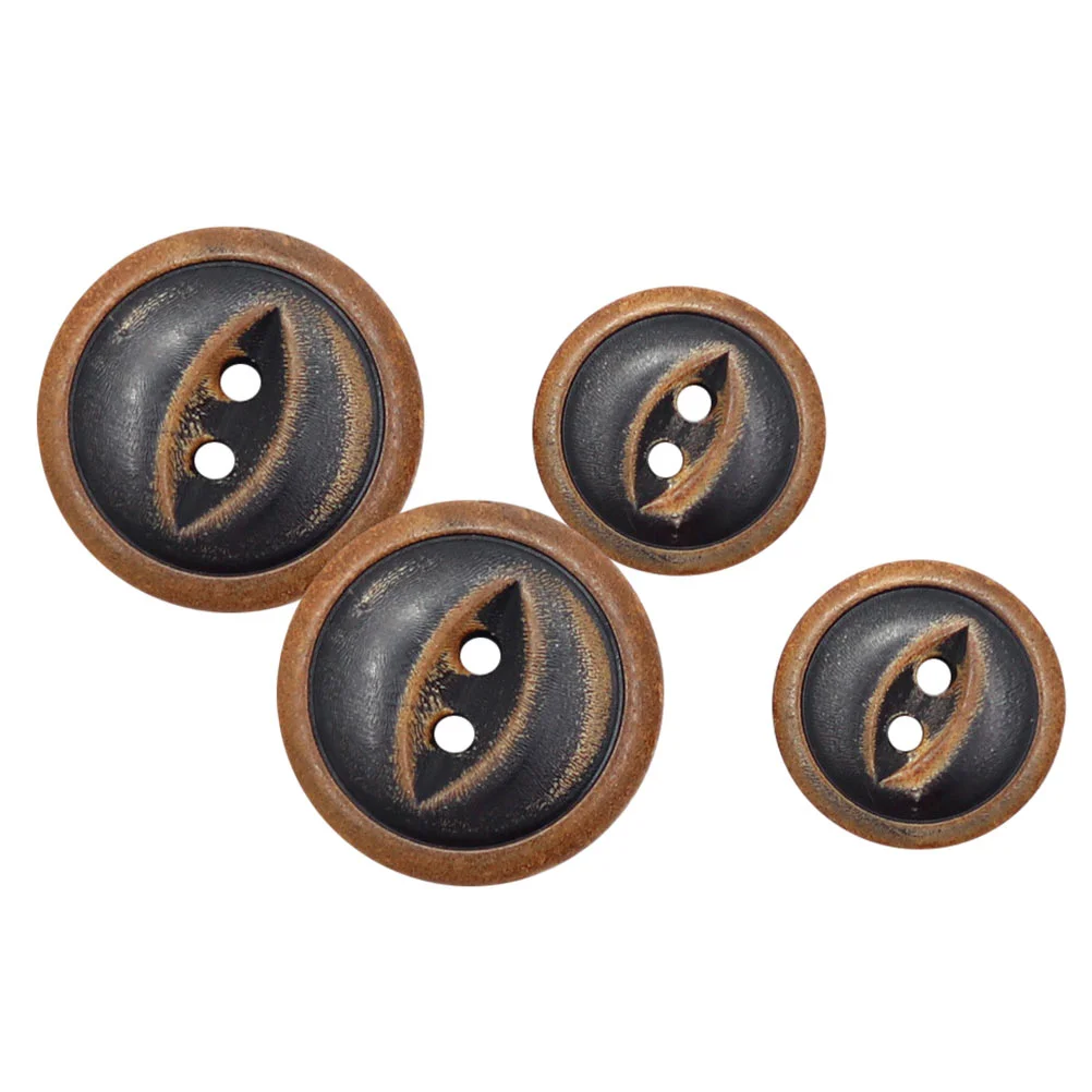 40 Pcs Horn Buttons Suit Clothing Decorations Round Ox Clothes Replacement Horns DIY
40 Pcs Horn Buttons Suit Clothing Decorations Round Ox Clothes Replacement Horns DIY