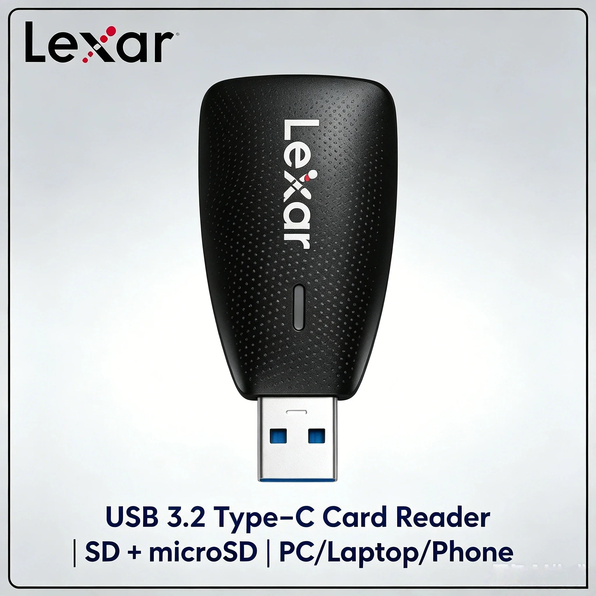 Lexar SD MicroSD TF Card Reader USB 3.1 USB 3.2 Type C for PC Laptop Smart Micro SD Memory Card Reader SD Adapter Pro Max
Lexar SD MicroSD TF Card Reader USB 3.1 USB 3.2 Type C for PC Laptop Smart Micro SD Memory Card Reader SD Adapter Pro Max