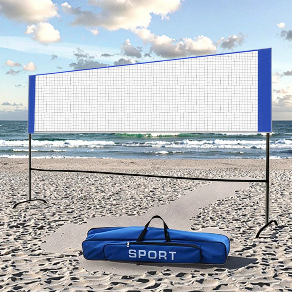 Portable 10ft-17ft Adjustable Badminton Net Set Durable Field Equipment with Adjustable Accessories
Portable 10ft-17ft Adjustable Badminton Net Set Durable Field Equipment with Adjustable Accessories