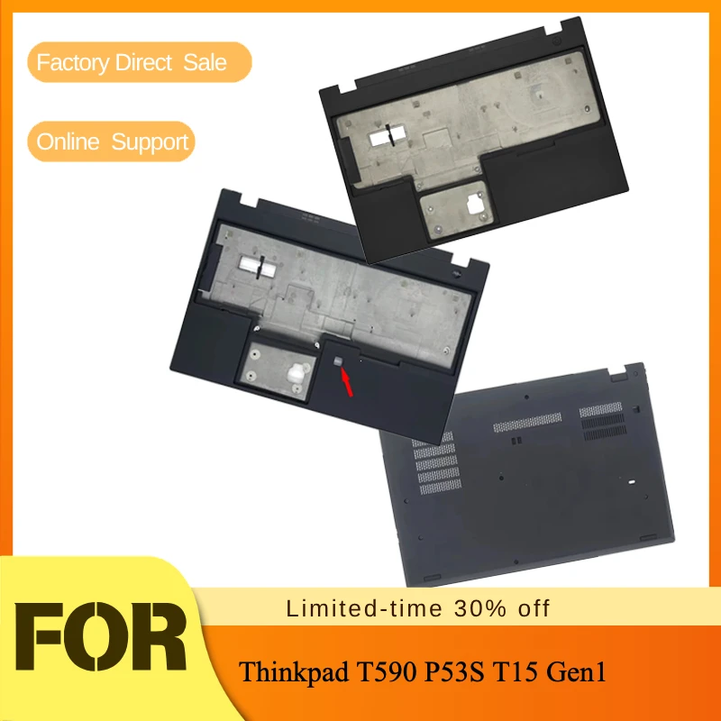 Palmrest Bottom Shell Upper Lower Cover Back Base Case Laptop 02HK959 01YN937 For Thinkpad T590 P53S T15 Gen1
Palmrest Bottom Shell Upper Lower Cover Back Base Case Laptop 02HK959 01YN937 For Thinkpad T590 P53S T15 Gen1