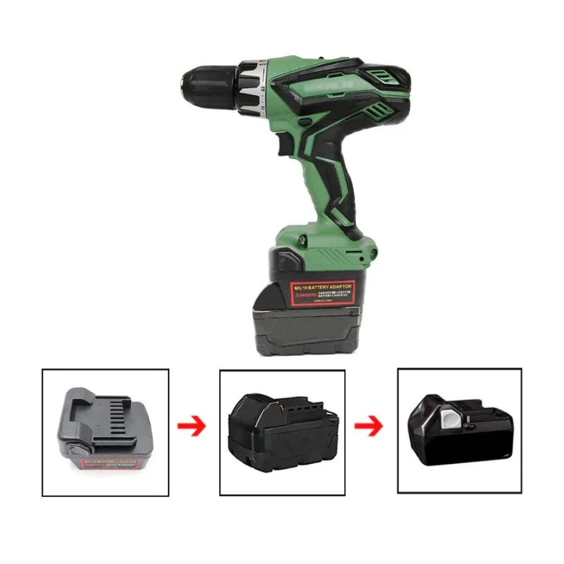 Battery Adapter Converter for Milwaukee M18 18V Lithium Batteries Compatible for Hitachi/Hikoki 18V Lithium Batteries Power Tool
Battery Adapter Converter for Milwaukee M18 18V Lithium Batteries Compatible for Hitachi/Hikoki 18V Lithium Batteries Power Tool