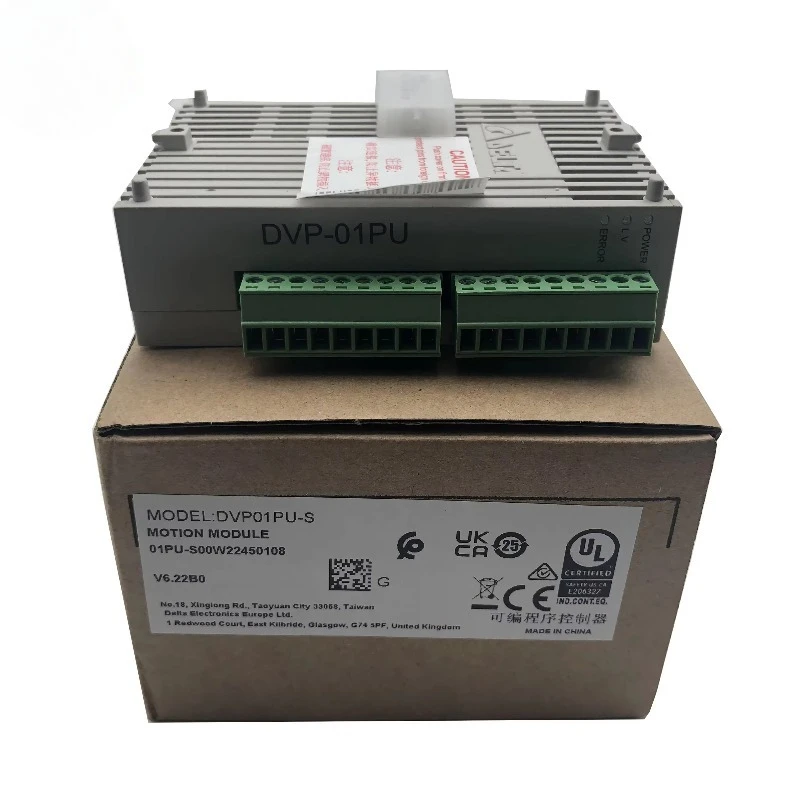 DVP01PU-S Analog Module New Original PLC Module Stock in Warehouse
DVP01PU-S Analog Module New Original PLC Module Stock in Warehouse