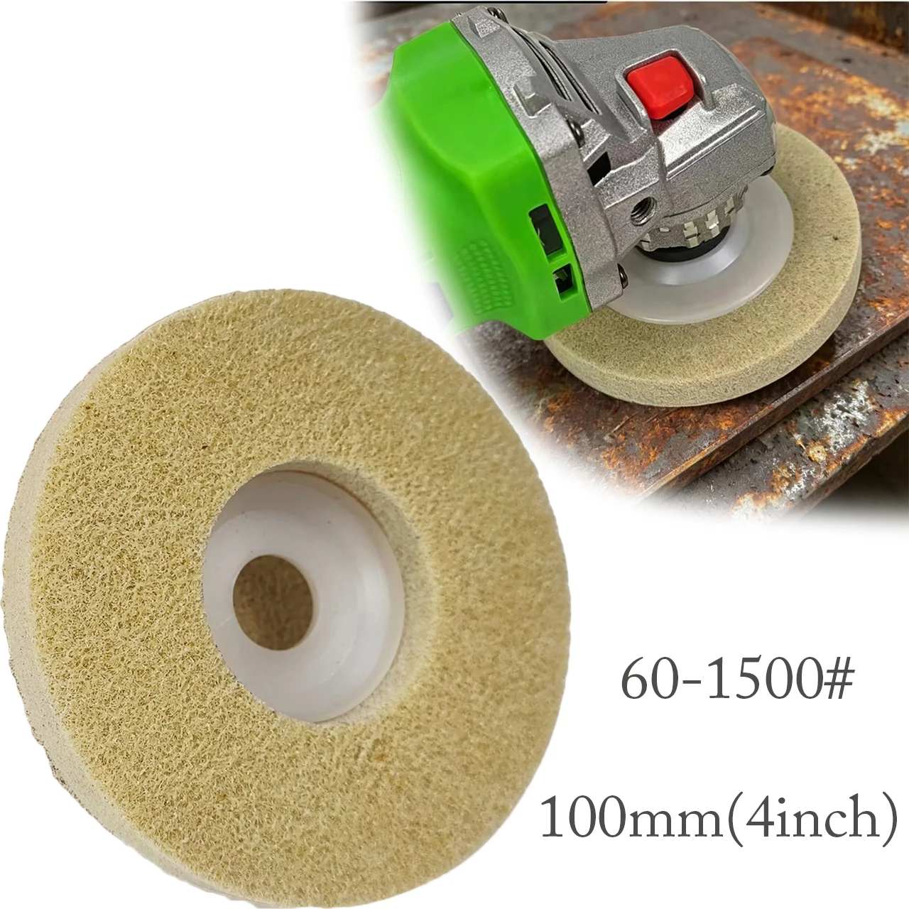 1/8pc 10cm Fiber Polishing Pad Multi-Grit Stone Polishing Pad For Angle Grinder Marble Granite Quartz Polishing Removes Burrs
1/8pc 10cm Fiber Polishing Pad Multi-Grit Stone Polishing Pad For Angle Grinder Marble Granite Quartz Polishing Removes Burrs
