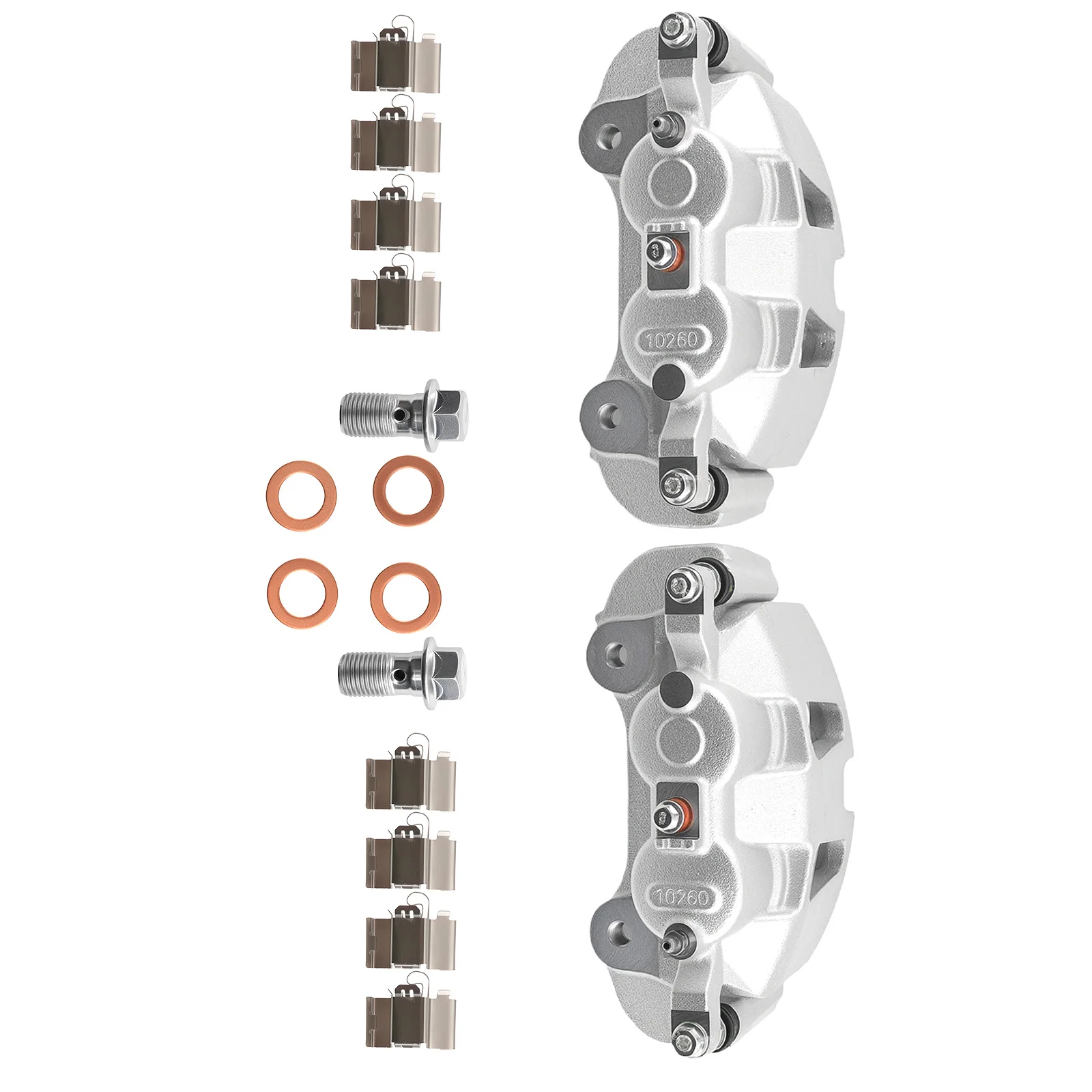Front Left+Right Brake Caliper Kit for Dodge Grand Caravan 2012-2020 7B0615123A
Front Left+Right Brake Caliper Kit for Dodge Grand Caravan 2012-2020 7B0615123A